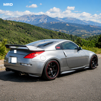 Aileron de coffre arrière double couche MRD pour Nissan 350Z Z33 Nismo V2 en fibre de verre et fibre de carbone