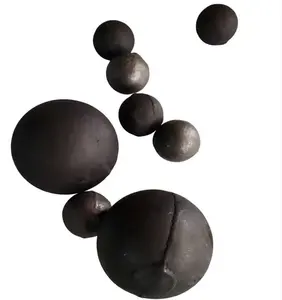 1-7 Zoll Geschmiedete Chrom-Mahlkugeln Gusskugeln mit 45-66HRC Härte und Öltemperierung für den Bergbau - Product Image 1