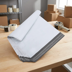 Ukhi Brand <b>White</b> Poly Mail Bag with Storage Protection Plastic <b>Envelope</b> for Shipping - Product Image 4