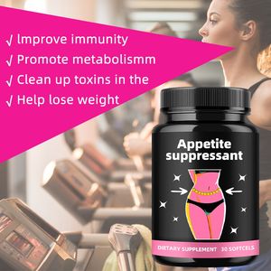 Cápsulas Supresoras del Apetito OEM ODM Marca Privada Pérdida de Peso Adelgazante Supresor del Apetito Píldoras Suplemento Fábrica Directa - Product Image 3