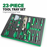 Ensemble d'outils de mécanicien professionnel, kit de réparation automobile manuel avec mallette rigide, boîte à outils en gros pour l'utilisation en garage automobile