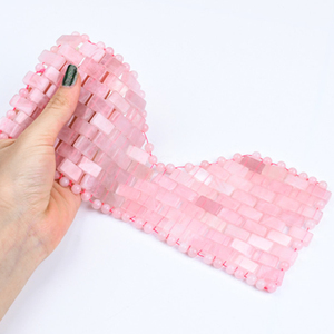 Mặt Nạ Mắt Thủ Công Bằng Pha Lê Tự Nhiên Mặt Nạ Mắt Mát Mẻ Chữa Lành Khi Ngủ Thạch Anh Hồng Giảm Mệt Mỏi - Product Image 5