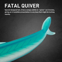 Bionic – leurre de pêche à la mer en Silicone, appât de pêche au bar, crochet, tête de plomb, Black crazy Minnow, jig, corps souple, 19g/29g