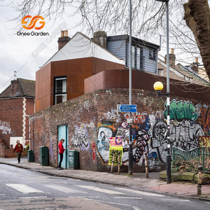 Outdoor Exterior Wall System Modern Corten Steel Laser Cut Customizable <b>Curtain</b> Wall Cladding Panels ISO 9001 Certified 5 Year - Product Image 3