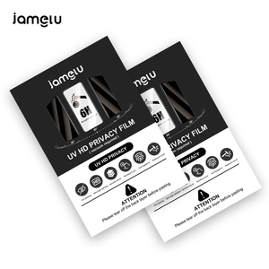 ฟิล์มนาโนใสแบบพับได้สำหรับ iPhone 16 15 14 13 PRO MAX ฟิล์มป้องกันการสอดแนม HD ความเป็นส่วนตัวของสัตว์เลี้ยง - Product Image 3