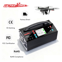 2026 Penjualan Terlaris Charger Original Pabrik Ultra Power UP600+ 600W*2 25A 2 Kanal LiPo LiHv 4.45V 2-6S Charger UAV untuk Penyemprotan