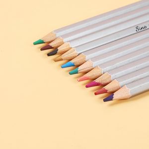 48 Lápices de Colores, Material Escolar con Estuche de Metal para Colorear y Dibujar, Arte en Color para Niños, Regalo Navideño 27.8*19*3cm 48 Colores - Product Image 3