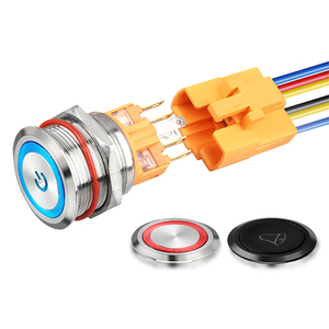 Lanboo 22 Mét Nút chuyển đổi 1no1nc 7A 220V cao-hiện tại Kim Loại <span class=keywords><strong>Micro</strong></span> chuyển đổi cho thiết bị công nghiệp và xe sửa đổi - Product Image 2