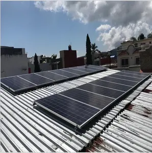 Suporte de montagem de painel solar para telhado, fácil instalação, sistema de suporte solar para telhado de azulejos domésticos