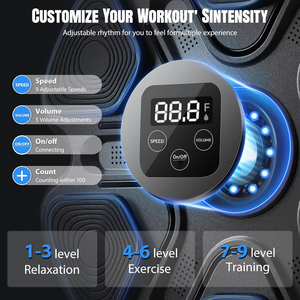 Nouvelle machine de <span class=keywords><strong>boxe</strong></span> électronique intelligente RS, réglable et durable, noire, pour entraînement multifonctionnel à domicile et en salle de sport - Product Image 4