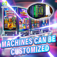 Armoire moderne design USA salle de jeux Discothèque Bar Amusement compétence Machine de jeu plateau Pcb Lunar's Quest Panda Link Nudge Game