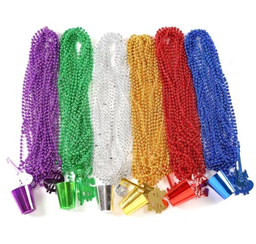 Mardi Gras Throw Beads Bulk In Various Colors Custom Oem