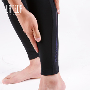 Pantalons de vélo rembourrés LAMEDA pour hommes, cuissards de cyclisme en nylon personnalisés, vêtements de vélo de route pour équipe professionnelle, vêtements ODM - Product Image 5