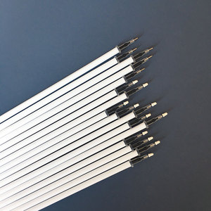 Ricarica per <span class=keywords><strong>Penna</strong></span> <span class=keywords><strong>a</strong></span> <span class=keywords><strong>Sfera</strong></span> Neutra con Fusto Bianco, <span class=keywords><strong>Punta</strong></span> <span class=keywords><strong>a</strong></span> Ago 0.7mm/0.5mm, Cartuccia Sostitutiva Personalizzabile, Direttamente dalla Fabbrica - Product Image 2