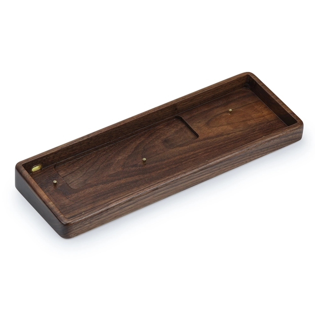 Gaming Keyboard Factory Made Cheap CNC Solid Wooden Keyboard Case Customized Mechanical Compatible Wooden Case