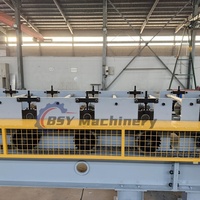 Máquina de Fabricación de Rieles Totalmente Automática de 0.5-1.2mm, Controlada por PLC, con Motor y Bomba, Forja en Frío, Alta Precisión, Fácil Operación