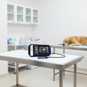 <span class=keywords><strong>Échographe</strong></span> portable à <span class=keywords><strong>prix</strong></span> d'usine pour animaux, détection de gestation, noir et blanc - Product Image 1