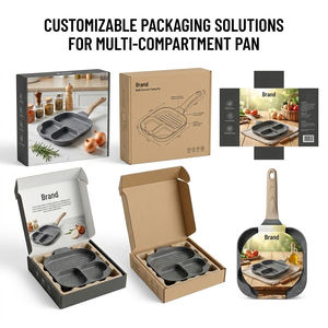 E-TOP Poê<span class=keywords><strong>le</strong></span> à œufs en aluminium économique, antiadhésive, avec compartiments, poê<span class=keywords><strong>le</strong></span> à crêpes avec poignée, <span class=keywords><strong>Padelle</strong></span> Sartenes Frigideira Antiaderente - Product Image 6