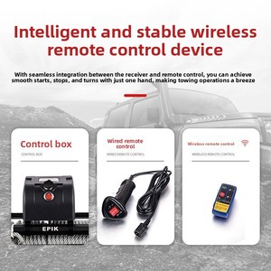 8000 파운드 12V 스틸 전기 윈치 자체 구조 차량 장착 소형 크레인 트레일러 호이스트 레이저 유형 맞춤형 처리 5.0HP 27M - Product Image 3