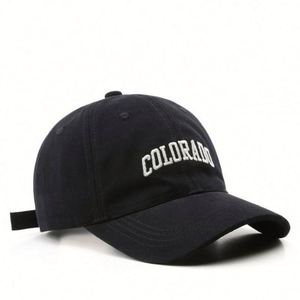 Casquette de baseball en coton doux avec logo brodé, style Colorado, pour homme, personnalisable, vente en gros - Product Image 3
