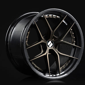Jantes forgées sur mesure pour véhicules, en fibre de carbone, 5x112 5x130 18 19 20 21 22 24 26 pouces pour voitures de course, jantes en aluminium - Product Image 1