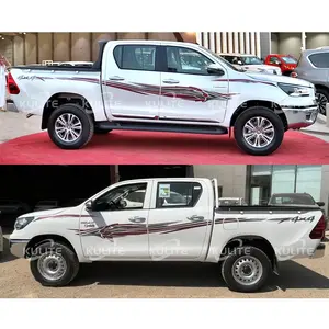 2024 Hilux Nieuw Model Auto Sticker Voor Toyota Hilux Lichaam Exterieur Decoratie Sticker Pick-Up Truck