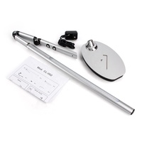 Lampe de bureau à LED pliable et à intensité variable, lampe de Table tactile réglable à 360 degrés, lampe de Protection des yeux
