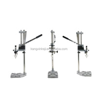 Station de remplissage manuelle, machine de mise en bouteille de bière à contre-pression, remplisseur de bouteilles flexible en métal pour micro-brasseries