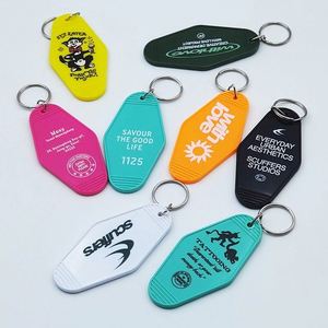 Porte-clés vintage pour motels, porte-clés rétro pour hôtels, blancs, de fournisseurs d'usine - Product Image 1