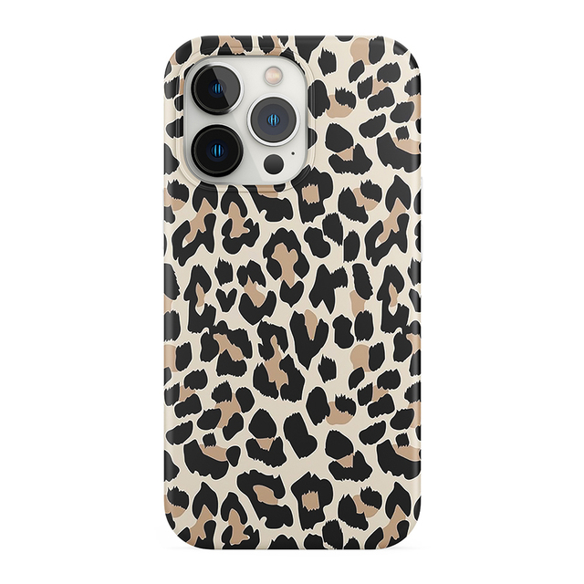 Fashion Leopard Print 2 in 1 Drop protection Magnetic IMD Tpu Phone case for iPhone 12 13 14 15 16 Pro Max