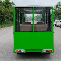 Bus électrique touristique 14 places zéro émission pour le transport dans les sites touristiques et les excursions urbaines sur de courtes distances, fonctionnement silencieux