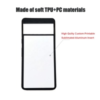 Coque de téléphone vierge 2D en TPU PC pour sublimation pour Google Pixel 8