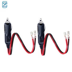 <span class=keywords><strong>Adaptateur</strong></span> mâle 12V chargeur de cigare pour voitures 1 an 10A 12-24V borne de prise allume-cigare stéréoscopique - Product Image 2