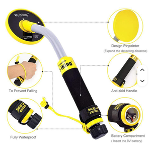 Detector de Metales Sumergible <span class=keywords><strong>Pi</strong></span>-<span class=keywords><strong>Iking</strong></span>, Totalmente Impermeable IP68, Alcance Subacuático de 30M, Detector de Oro Portátil, Sensibilidad de 15 Pulgadas, Garantía de 6 Meses - Product Image 3