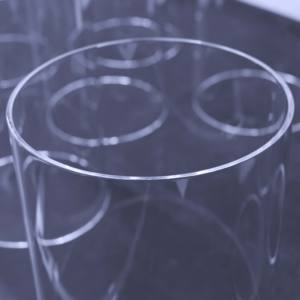 石英透明磨かれたガラス管中空ガラス管高温抵抗透明石英管様々なサイズ - Product Image 2