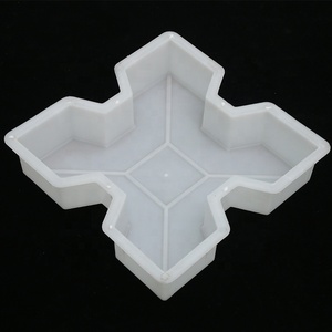 Nhựa đúc sẵn bê tông khoe khối khuôn cho ngoài trời PP ABS Khuôn lát gạch với hoa mẫu cỏ trồng vỉa hè - Product Image 6