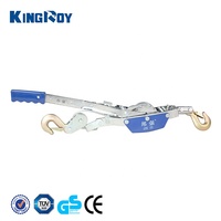 KingRoy penarik tali kawat aluminium portabel, datang bersama derek 2 ton penarik daya tangan