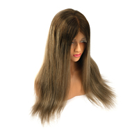 Wig Rambut Manusia Remy K.SWIGS 13x4 Lace Front Transparan Warna Coklat Pirang Madu 12-30 Inch Pre-Plucked