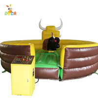 Offre Spéciale : Machine de Jeu de Rodeo Gonflable Dola en PVC, Garantie 1 An, pour Enfants et Adultes (2-15 ans), Sport Mécanique