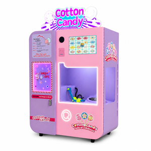 Machine à Barbe à Papa Électrique sur Chariot avec Roues, Équipement Commercial pour Barbe à Papa, Fournisseur de Concession Alimentaire Mobile - Product Image 1