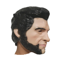 Prix usine Wolverine Celebrity Movie Star Masque en latex pour Halloween Party Cospaly Action Hero Masque complet réaliste