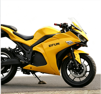 Moto électrique populaire à deux roues 60V, niveau course, dirt bike, pour voyages en famille, usage quotidien, homologuée route, étanche, LED