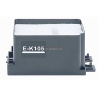 Caja de mantenimiento para Epson K100, K101, K105, K200, K201, K205, K300, K301, K305, almohadilla de tinta residual, esponja de recolección de tanque, caja de mantenimiento de la E-K105