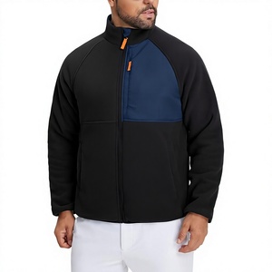 Wholesale OEM Men's <b>Reversible</b> Waterproof Eco-Friendly Fleece <b>Jacket</b> 5 Pockets Lightweight Zip Winter Warm Casual Coat - Product Image 4