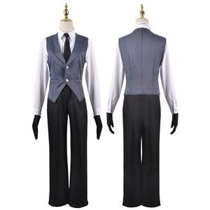 Set Cosplay <span class=keywords><strong>Black</strong></span> <span class=keywords><strong>Butler</strong></span> Chen, Costume Giapponese per Carnevale, Uniforme da Festa con Coda a Coda di Rondine - Product Image 4