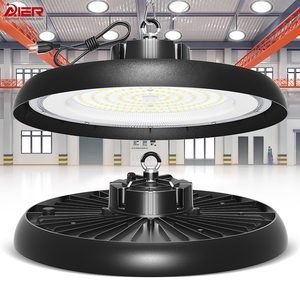 UFO <span class=keywords><strong>LED</strong></span> Hallenstrahler 200LM/W Hohe Lumenleistung 150W 200W 300W IP65 Aluminium Ultraflach für Lager Fabrik Industriebeleuchtung - Product Image 1