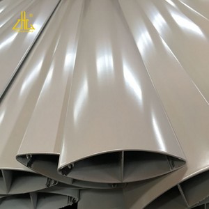 Nhôm Hình Bầu Dục Cửa Sổ Màn Trập Hồ Sơ, Nhôm Dù Để Che Nắng Cửa Sổ Ép Đùn, Anodized Nhôm Hồ Sơ - Product Image 1