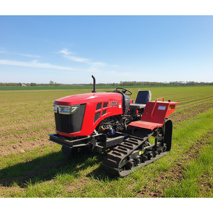 Tractor de orugas digital de 100 CV, máquina agrícola impulsada por motor para operaciones en campo - Product Image 1