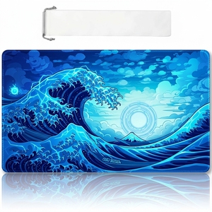 Personalisierte Gummi-TCG-Spielmatte 24x14 Zoll - Wasserfeste Maßgeschneiderte Design-Sublimationsdruck TCG-Spielmatte auf Lager - Product Image 1