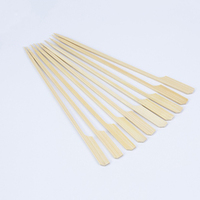 Brochettes de barbecue jetables en bambou, forme Teppo, 12 cm, vente en gros pour restaurants, personnalisation du logo, directement de l'usine